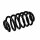 Suspension Spring Set rear axle coil spring Ø 18 mm EIBACH for e.g. MB VITO