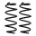 Suspension spring set front Ø 13.2 mm 349 mm EIBACH for e.g. SKODA OCTAVIA II