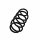 Suspension Spring Set front coil spring Ø 13.2 mm EIBACH for e.g. SKODA OCTAVIA