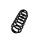 Suspension Spring Set rear coil spring Ø 12 mm EIBACH for e.g. SKODA OCTAVIA