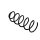 Suspension Spring Set front coil spring Ø 13 mm EIBACH for e.g. PEUGEOT 406