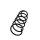 Suspension Spring Set front coil spring Ø 13 mm EIBACH for e.g. PEUGEOT 406
