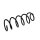 Suspension Spring Set front coil spring Ø 13 mm EIBACH for e.g. PEUGEOT 406
