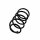 Suspension Spring Set front coil spring Ø 13 mm EIBACH for e.g. FORD FOCUS