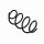 Suspension Spring Set front coil spring Ø 12.5 mm EIBACH for e.g. RENAULT CLIO