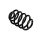 Suspension Spring Set rear coil spring Ø 12.8 mm EIBACH for e.g. RENAULT CLIO