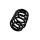 Suspension Spring Set rear coil spring Ø 12.8 mm EIBACH for e.g. RENAULT CLIO