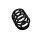 Suspension Spring Set rear coil spring Ø 12.8 mm EIBACH for e.g. RENAULT CLIO