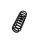 Suspension Spring Set rear coil spring Ø 11 mm EIBACH for e.g. RENAULT MEGANE
