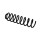 Suspension Spring Set rear coil spring Ø 11 mm EIBACH for e.g. RENAULT MEGANE