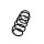 Suspension Spring Set front coil spring Ø 11.5 mm EIBACH for e.g. SEAT IBIZA