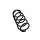 Suspension Spring Set front coil spring Ø 11.5 mm EIBACH for e.g. SEAT IBIZA