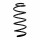 Suspension spring set front Ø 12.5 mm 380 mm EIBACH for e.g.FORD MONDEO III