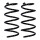 Suspension spring set front axle Ø 13 mm 316 mm EIBACH for e.g. VW TOURAN