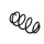 Suspension Spring Set front coil spring Ø 13 mm EIBACH for CITROËN BERLINGO