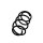 Suspension Spring Set front coil spring Ø 13 mm EIBACH for CITROËN BERLINGO