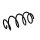 Suspension Spring Set front coil spring Ø 13 mm EIBACH for CITROËN BERLINGO