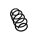 Suspension Spring Set front coil spring Ø 13 mm EIBACH for CITROËN BERLINGO