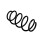 Suspension Spring Set Front Axle Coil Spring Ø 14.5 mm EIBACH for RENAULT VEL