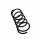 Suspension Spring Set front coil spring Ø 12.8 mm EIBACH for e.g. FORD FOCUS