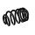 Suspension Spring Set rear coil spring Ø 17 mm EIBACH for various vehicles