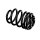 Suspension Spring Set rear coil spring Ø 17 mm EIBACH for various vehicles