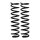 Suspension spring set front axle Ø 13 mm 451 mm EIBACH for e.g. MB E-CLASS