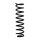 Suspension spring set front axle Ø 13 mm 451 mm EIBACH for e.g. MB E-CLASS