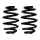 Suspension spring set front Ø 12 mm 374 mm EIBACH for SUZUKI IGNIS II and others