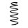 Suspension spring set front axle Ø 12 mm 362 mm EIBACH for e.g. SKODA FABIA I