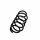 Suspension Spring Set front coil spring Ø 12 mm EIBACH for e.g. SKODA FABIA