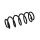 Suspension Spring Set front coil spring Ø 12.2 mm EIBACH for e.g. OPEL ASTRA