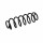Suspension Spring Set rear coil spring Ø 9.8 mm EIBACH for FORD FIESTA