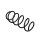 Suspension Spring Set front coil spring Ø 11 mm EIBACH for e.g. SEAT IBIZA