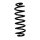 Suspension spring set rear axle Ø 13 mm 360 mm EIBACH for VW TIGUAN
