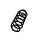 Suspension Spring Set rear coil spring Ø 11.8 mm EIBACH for e.g. VW PASSAT