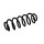 Suspension Spring Set rear coil spring Ø 11.8 mm EIBACH for e.g. VW PASSAT