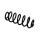 Suspension Spring Set rear coil spring Ø 11.8 mm EIBACH for e.g. VW PASSAT