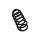 Suspension Spring Set rear coil spring Ø 11.8 mm EIBACH for e.g. VW PASSAT