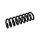 Suspension Spring Set Rear Axle Coil Spring Ø 13.8 mm EIBACH for MB C-CLASS