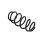 Suspension Spring Set front coil spring Ø 12.5 mm EIBACH for e.g. OPEL ASTRA