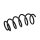 Suspension Spring Set front coil spring Ø 12.5 mm EIBACH for e.g. OPEL ASTRA