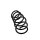 Suspension Spring Set front coil spring Ø 12.5 mm EIBACH for e.g. OPEL ASTRA