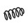 Suspension Spring Set rear coil spring Ø 14.2 mm EIBACH for DACIA LOGAN