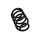 Suspension Spring Set rear coil spring Ø 14.2 mm EIBACH for DACIA LOGAN