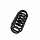 Suspension Spring Set rear axle coil spring Ø 13.2 mm EIBACH for e.g. AUDI A3