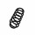 Suspension Spring Set rear coil spring Ø 11.2 mm EIBACH for e.g. VW SCIROCCO