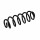 Suspension Spring Set rear coil spring Ø 11.2 mm EIBACH for e.g. VW SCIROCCO