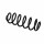 Suspension Spring Set rear coil spring Ø 11.2 mm EIBACH for e.g. VW SCIROCCO