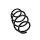 Suspension Spring Set front coil spring Ø 12.8 mm EIBACH for KIA CEED